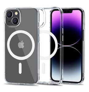 Etui TECH-PROTECT Flexair Hybrid MagSafe do Apple iPhone 14 Przezroczysty
