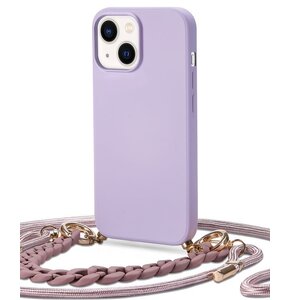 Etui TECH-PROTECT Icon Chain do Apple iPhone 14 Fioletowy