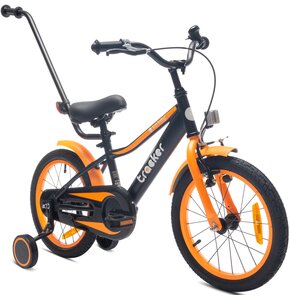 Rower dziecięcy SUN BABY Tracker 16 cali dla chłopca Pomarańczowy