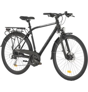 Rower trekkingowy INDIANA X-Road 4.0 M19 28 cali Shimano męski Czarny