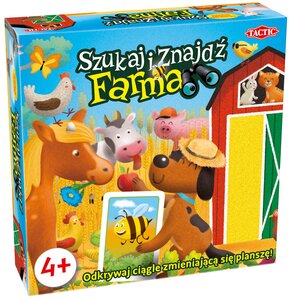 Gra planszowa TACTIC Farma Szukaj i znajdź 58499