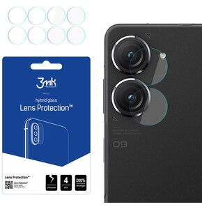 Szkło hybrydowe na obiektyw 3MK Lens Protection do Asus Zenfone 9
