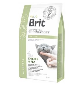 Karma dla kota BRIT Grain Free Veterinary Diets Cat Diabetes 2 kg