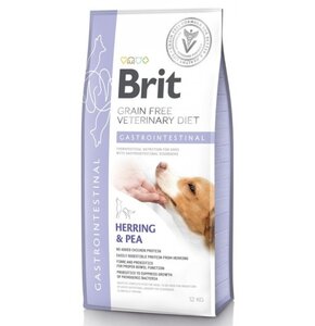 Karma dla psa BRIT Grain Free Veterinary Diets Dog Gastrointestinal Śledź z groszkiem 12 kg