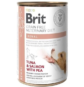Karma dla psa BRIT Grain Free Veterinary Diets Dog Can Renal Tuńczyk z łososiem 400g