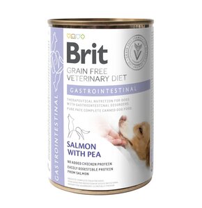 Karma dla psa BRIT Grain Free Veterinary Diets Dog Gastrointestinal Łosoś z groszkiem 400g
