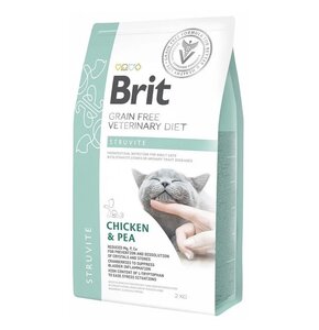 Karma dla kota BRIT Grain Free Veterinary Diets Cat Struvite 2 kg