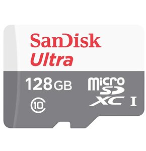 Karta pamięci SANDISK Ultra 128GB + Adapter