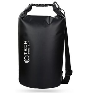 Worek wodoszczelny TECH-PROTECT WaterProof Bag Czarny (20 L)