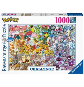 Puzzle RAVENSBURGER Premium Challenge Pokemon (1000 elementów)