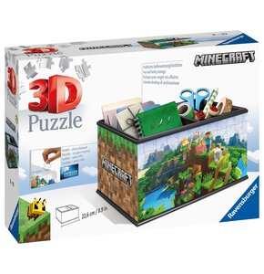Puzzle 3D RAVENSBURGER Minecraft Szkatułka (216 elementów)