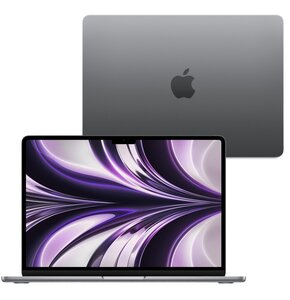 Laptop APPLE MacBook Air 2022 13.6" Retina M2 8GB RAM 256GB SSD macOS Gwiezdna szarość (Klawiatura US)