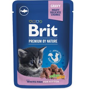 Karma dla kota BRIT Premium By Nature Junior Biała ryba 100 g