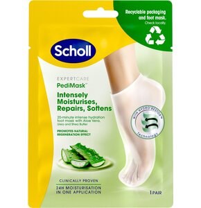 Maska odżywcza SCHOLL z aloesem PediMask