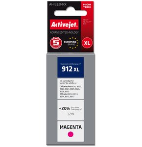 Tusz ACTIVEJET do HP 912XL 3YL82AE Purpurowy 12 ml AH-912MRX