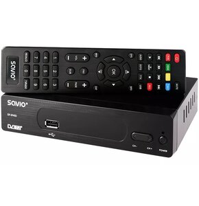 Dekoder SAVIO DT-DV02 DVB-T2/HEVC/H.265