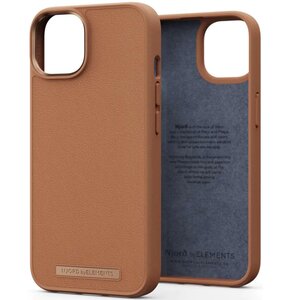 Etui NJORD BY ELEMENTS Genuine Leather Case do Apple iPhone 14 Plus Brązowy