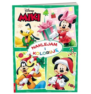 Kolorowanka Disney Miki Naklejam i Koloruję NAK-9109