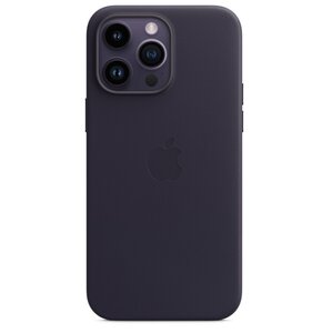 Etui APPLE Leather Case MagSafe do iPhone 14 Pro Max Atramentowy