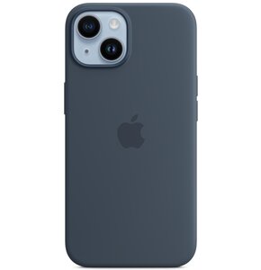 Etui APPLE Silicone Case MagSafe do iPhone 14 Sztormowy błękit