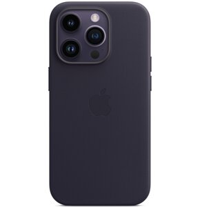 Etui APPLE Leather Case MagSafe do iPhone 14 Pro Atramentowy