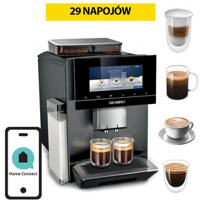 Ekspres SIEMENS EQ900 TQ907R05 (PODWÓJNY ZBIORNIK I MŁYNEK) sterowanie przez aplikacje HomeConnect