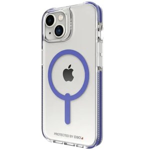 Etui GEAR4 Santa Cruz Snap MagSafe do Apple iPhone 14 Przezroczysto-fioletowy