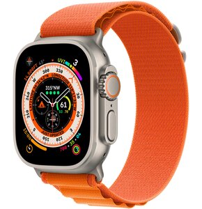 Pasek do Apple Watch (44/45/49mm) S Pomarańczowy