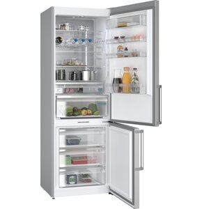 Lodówka SIEMENS KG49NAIBT No frost 203cm Srebrna