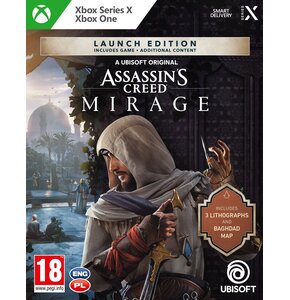 Assassin's Creed Mirage - Launch Edition Gra XBOX ONE (Kompatybilna z Xbox Series X)