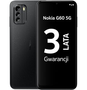 Smartfon NOKIA G60 6/128GB 5G 6.58" 120Hz Czarny