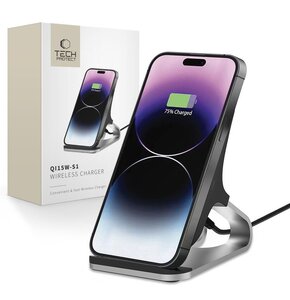 Ładowarka indukcyjna TECH-PROTECT QI15W-S1 15W Czarny
