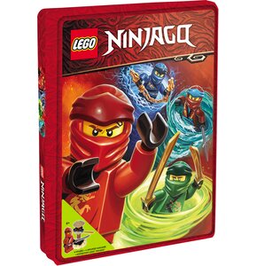 Zestaw książek LEGO Ninjago z klockami Z TIN-6705