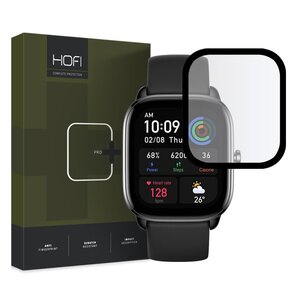 Szkło hybrydowe HOFI Hybrid Pro+ do Amazfit GTS 4 Mini Czarny