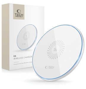 Ładowarka indukcyjna TECH-PROTECT QI15W-C1 15W Biały