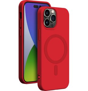 Etui BIGBEN Silicone Case MagSafe do Apple iPhone 14 Pro Czerwony