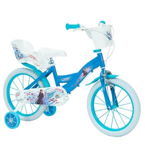 Rower dziecięcy HUFFY Disney Frozen 16 cali dla dziewczynki Niebieski