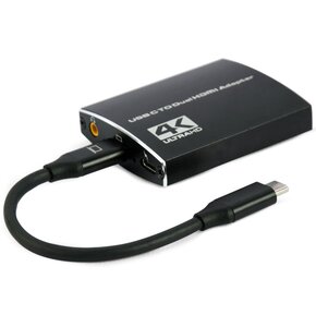 Adapter USB-C - 2x HDMI CABLEXPERT A-CM-HDMIF2-01