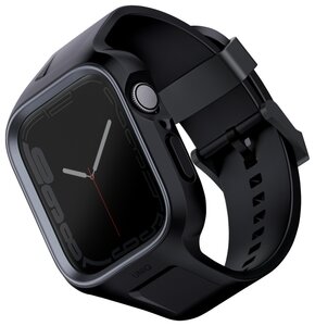 Pasek UNIQ Monos do Apple Watch 4/5/6/7/8/SE (44/45mm) Czarny