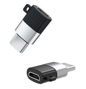 Adapter USB Typ-C - Micro USB XO NB149-A Czarny