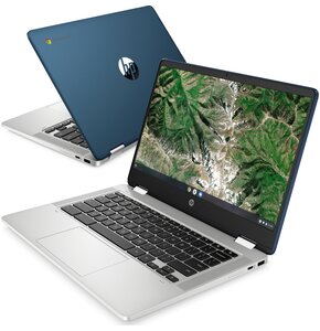 Laptop HP Chromebook x360 14" IPS Pentium N5030 4GB RAM 128GB eMMC Chrome OS