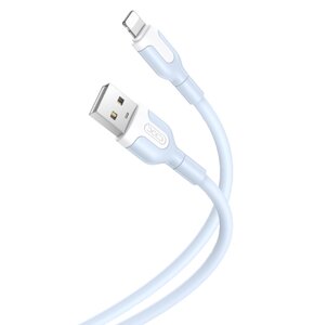 Kabel USB - Lightning XO NB212 2.1A 1 m Niebieski