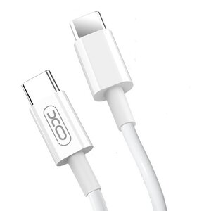 Kabel USB-C - USB-C XO NB124 40W 1 m Biały