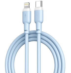 Kabel USB-C - Lightning XO NB208A 20W 1 m Niebieski