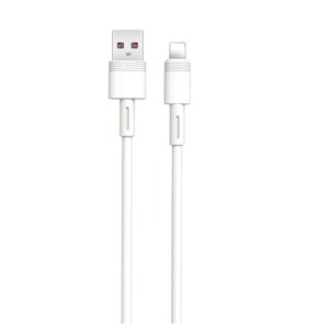 Kabel USB - Lightning XO NB-Q166 5A 1m Biały