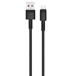 Kabel USB - microUSB XO NB-Q166 5A 1 m Czarny
