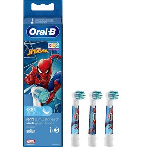 Końcówka szczoteczki ORAL-B Kids Spiderman (3 szt.) (Idealna dla dzieci)