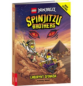 Książka LEGO Ninjago Spinjitzu Brothers Labirynt Sfinksa LBWS-6703