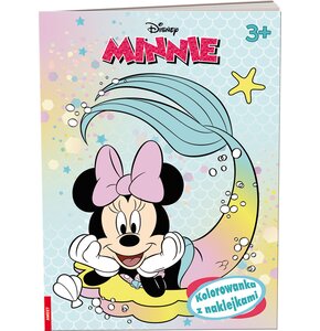 Kolorowanka Disney Minnie z naklejkami NA-9123