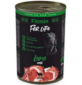 Karma dla psa FITMIN For Life Jagnięcina 400 g